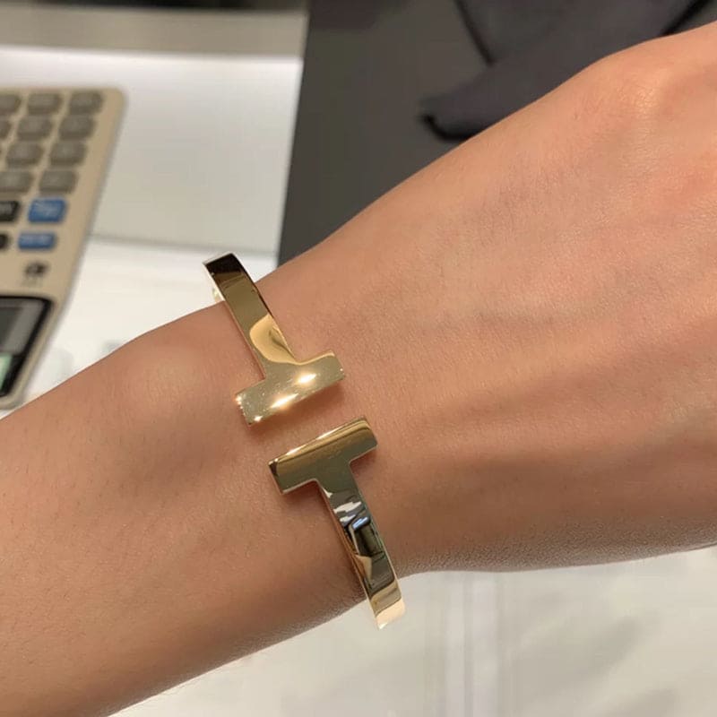 18K Tiffany Square Bracelet
