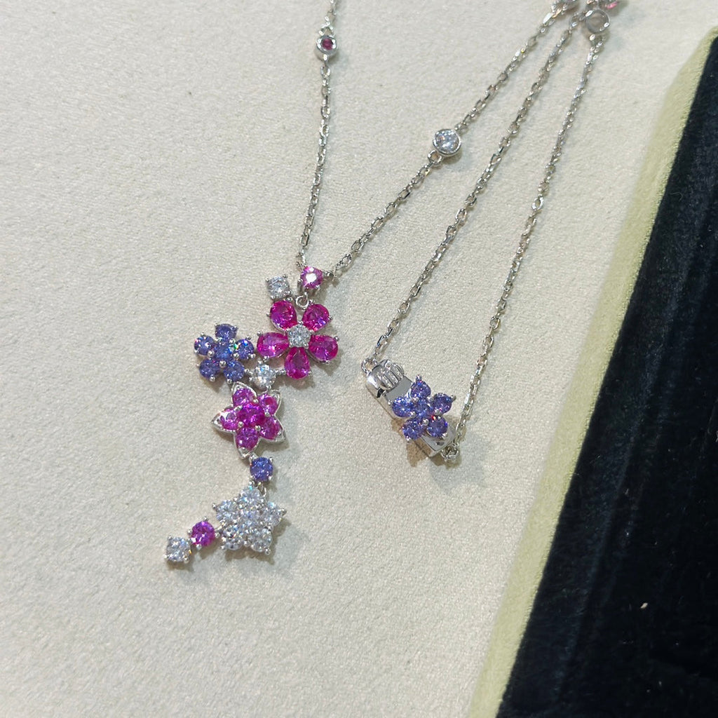 18K Folie Des Pr¨¦s Pendant Necklace